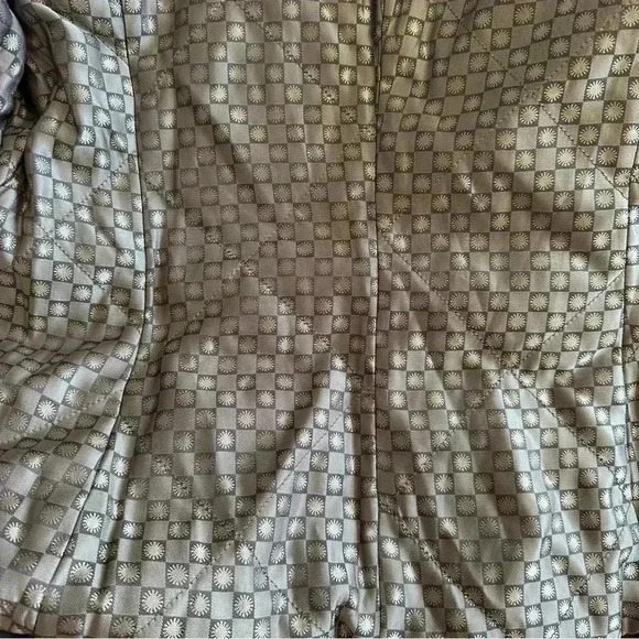 UGG Puffer Down Gray Jacket Parka 80% Duck Down M - Picture 14 of 16